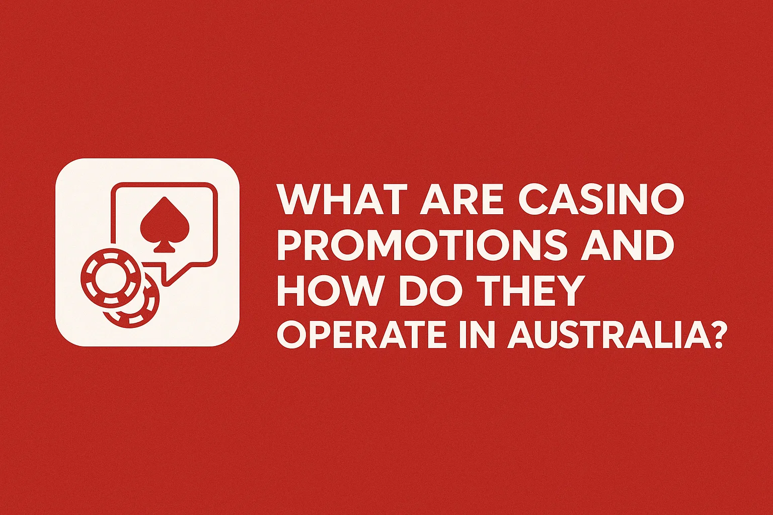 What Are Casino Promotions and How Do They Operate in Australia?