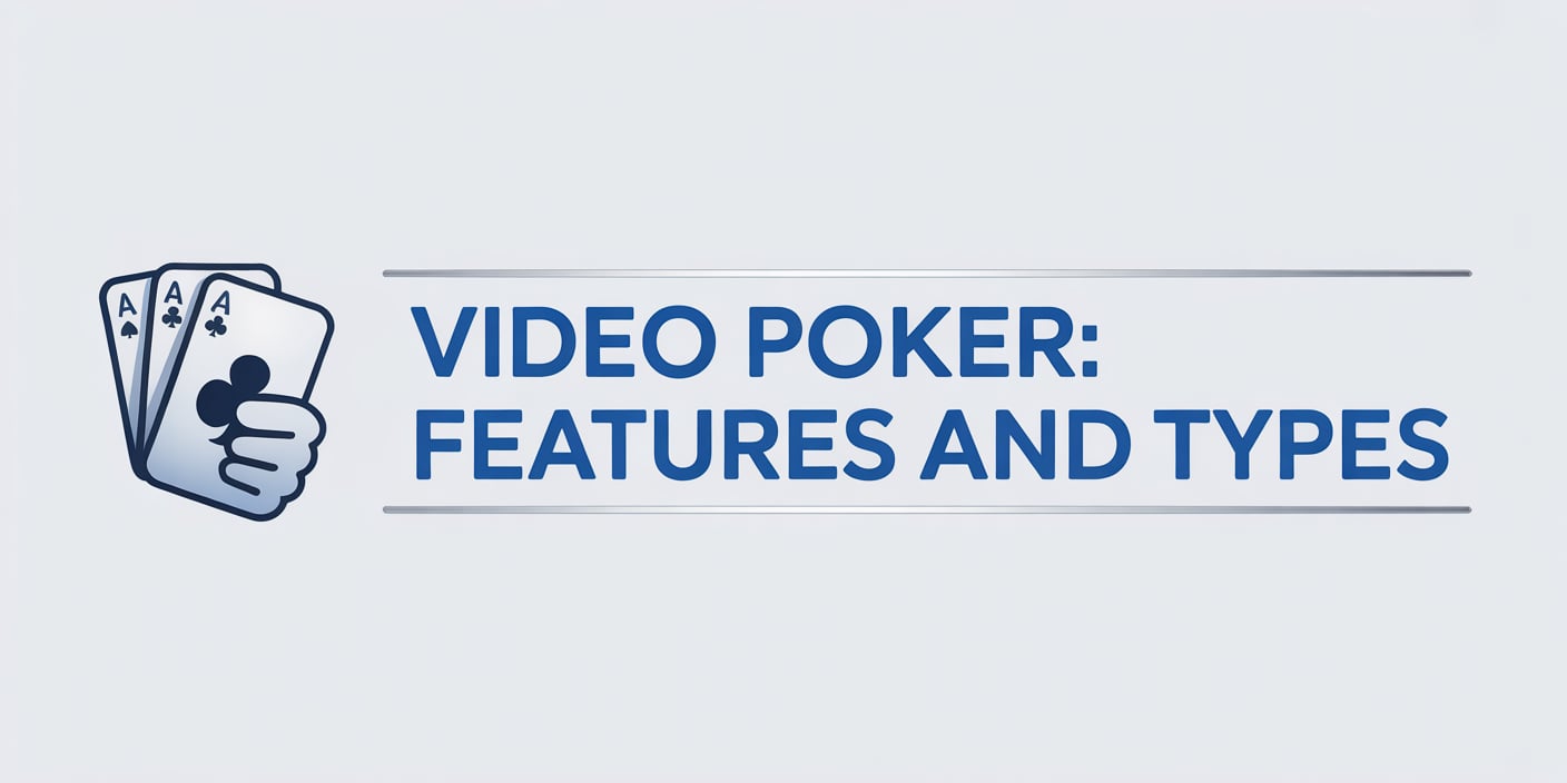 Video Poker: Features and Types
